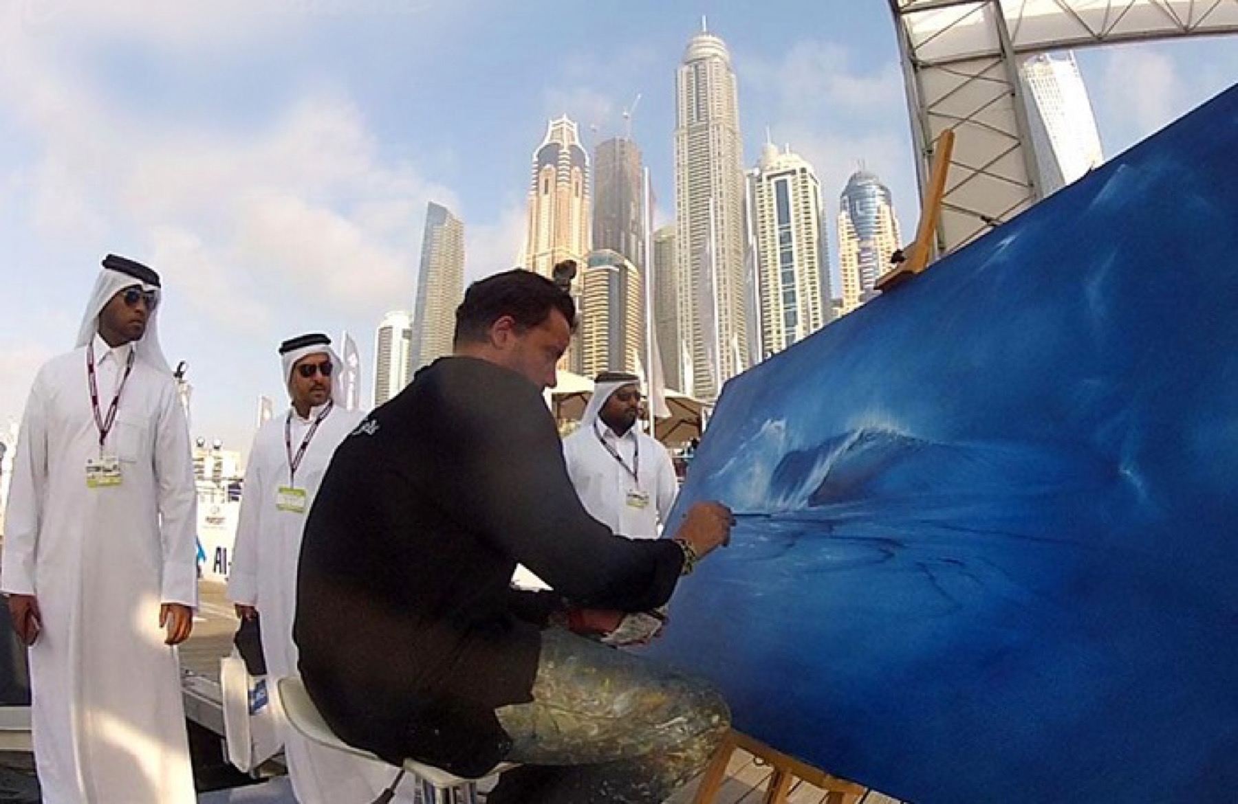 Portrait de Rémi Bertoche chez Art.M Luxembourg