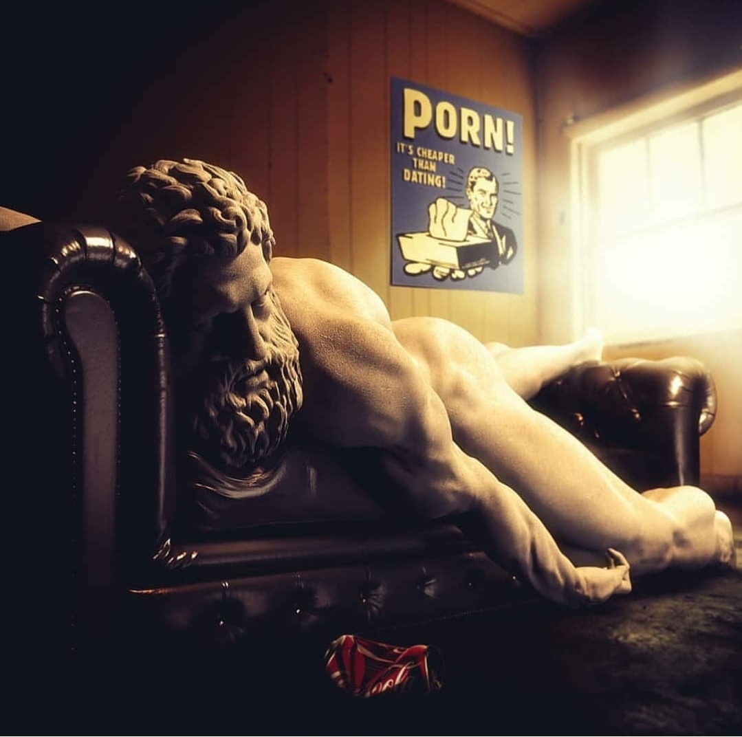 7 Sins - Sloths by Emre Yusufi, wall work, presented by Art.M Luxembourg